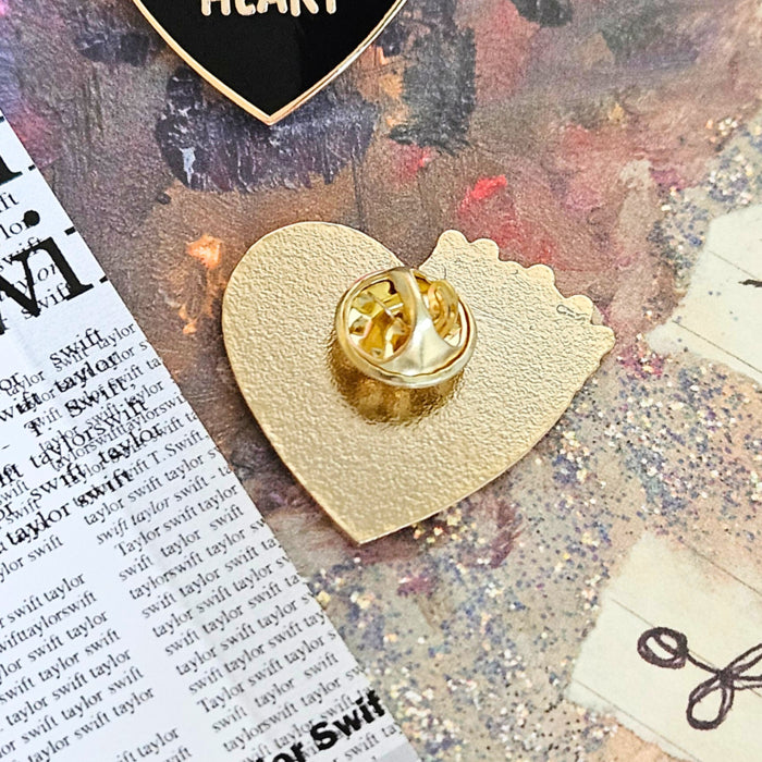 King of My Heart Enamel Pin
