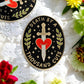 Death By A Thousand Cuts Enamel Pin