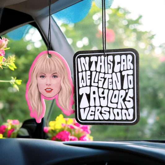 In This Car + Face Air Fresheners