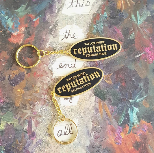 Rep Stadium Keychain