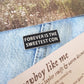 Forever Is The Sweetest Con Enamel Pin