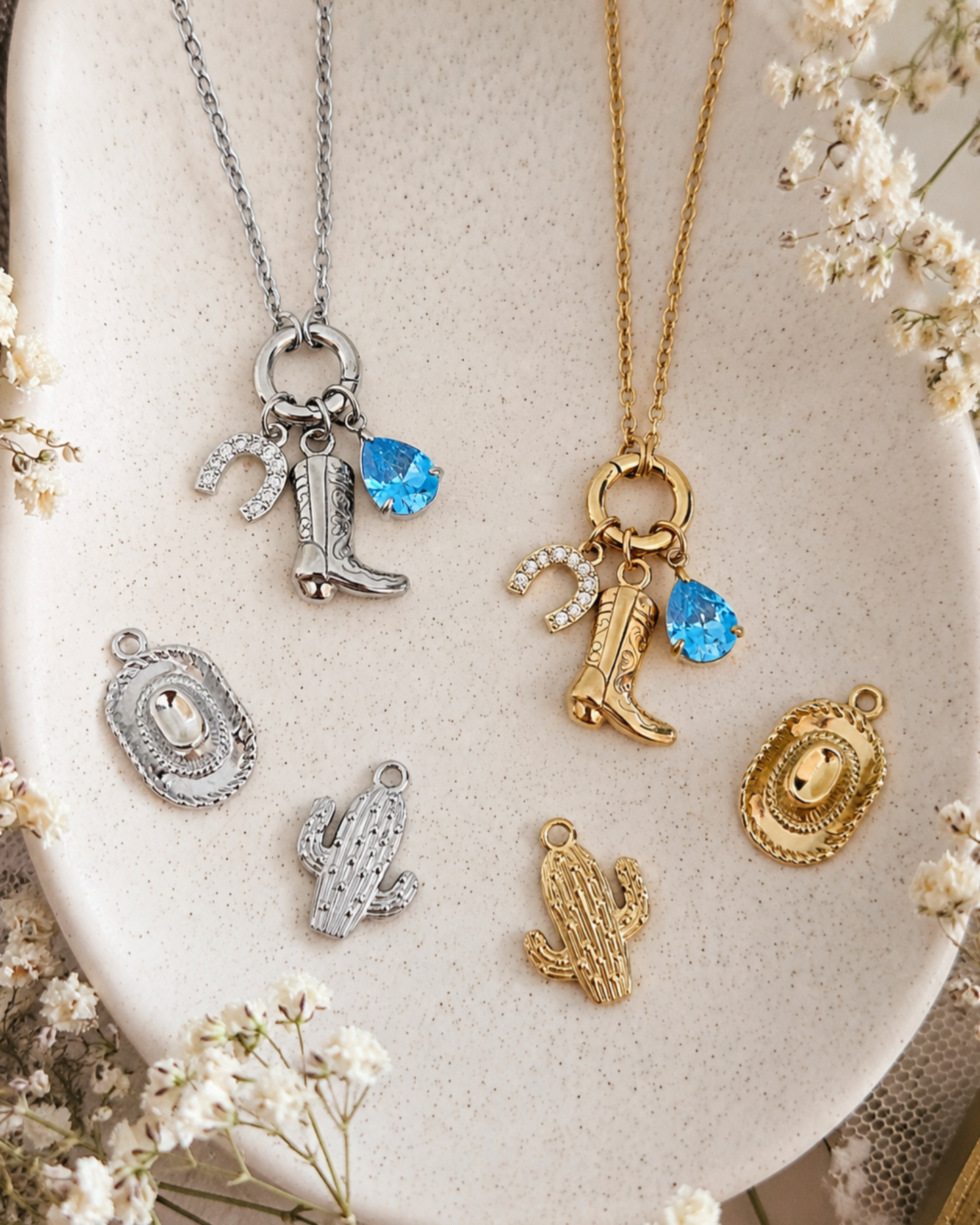 I Knew It, I Knew You Inspired Charm Necklaces
