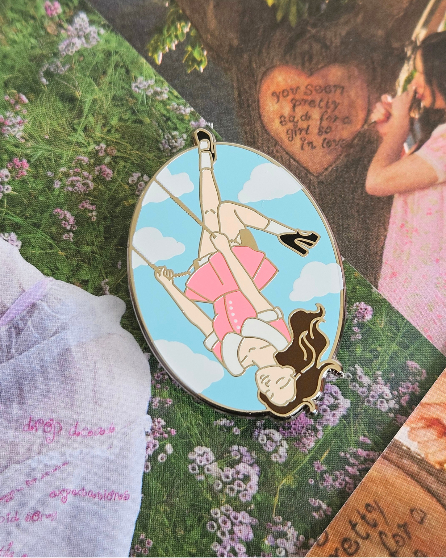 Olivia Rodrigo Album Cover Enamel Pin