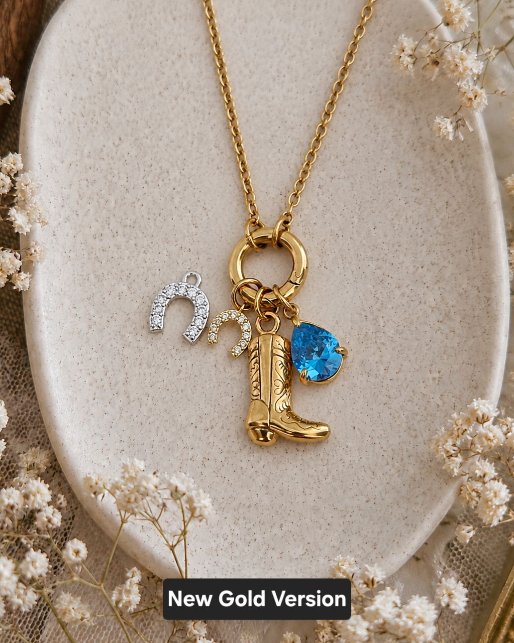 I Knew It, I Knew You Inspired Charm Necklaces