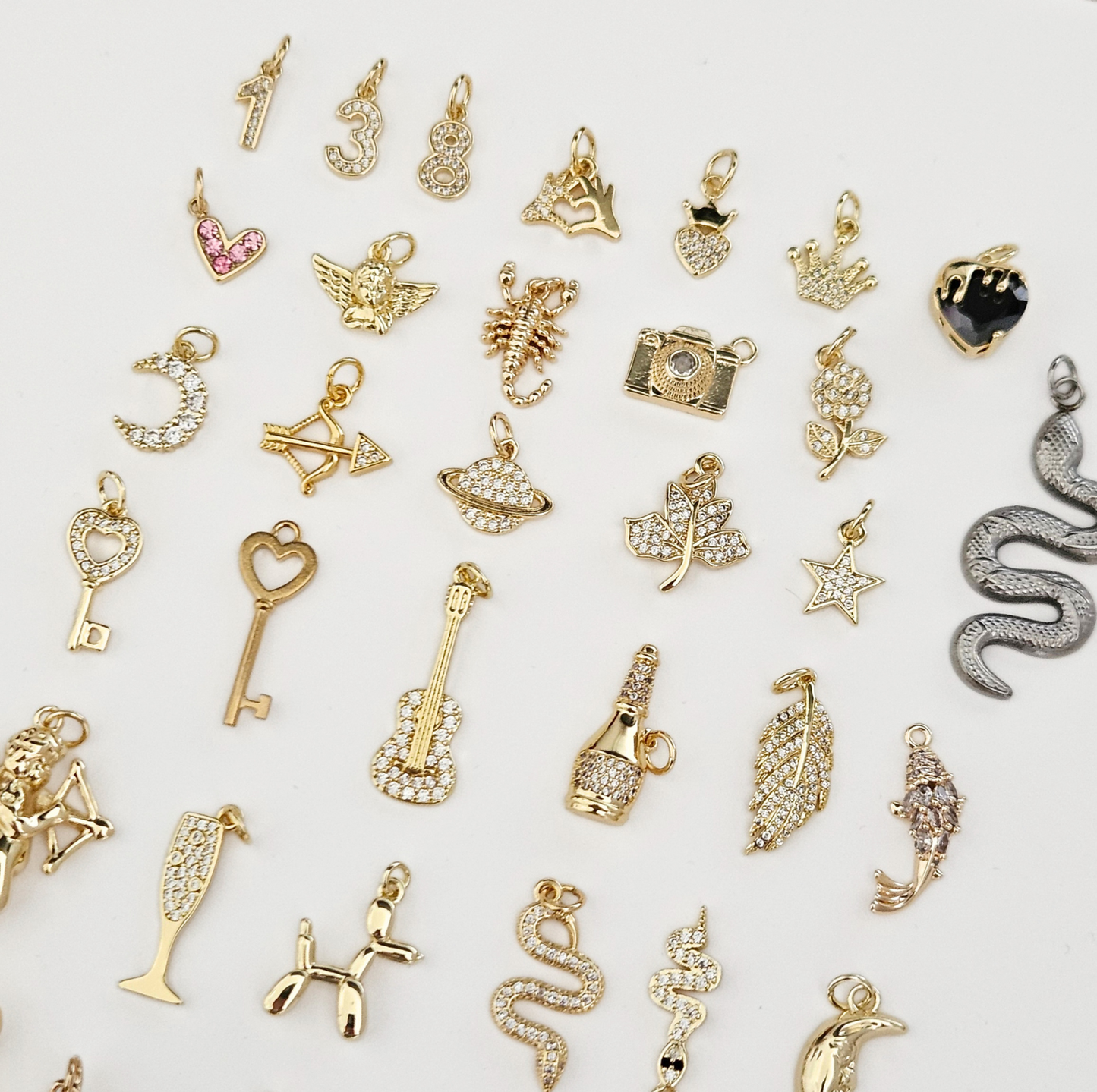 Various Charms Gold (Copper) FREE