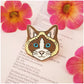 Benji Cat Enamel Pin