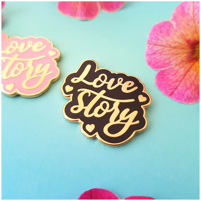 Love Story Enamel Pins