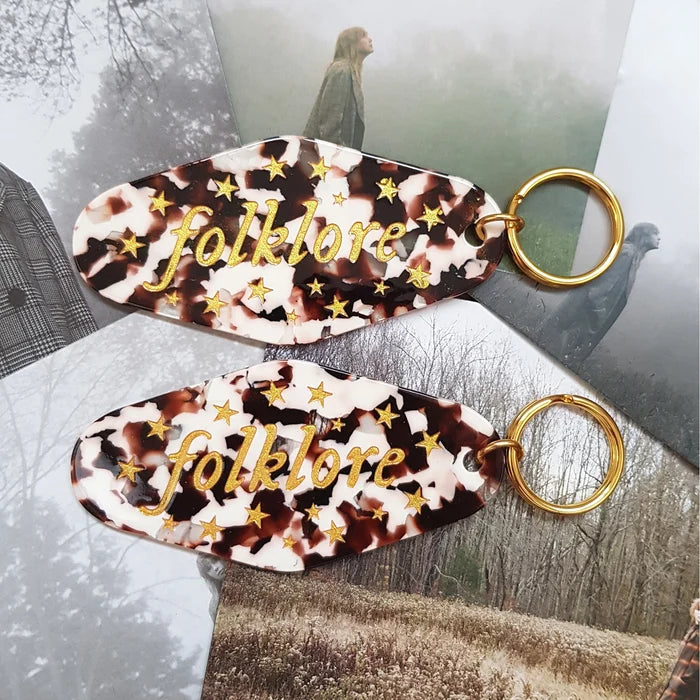 Folklore Tortoiseshell Keychain