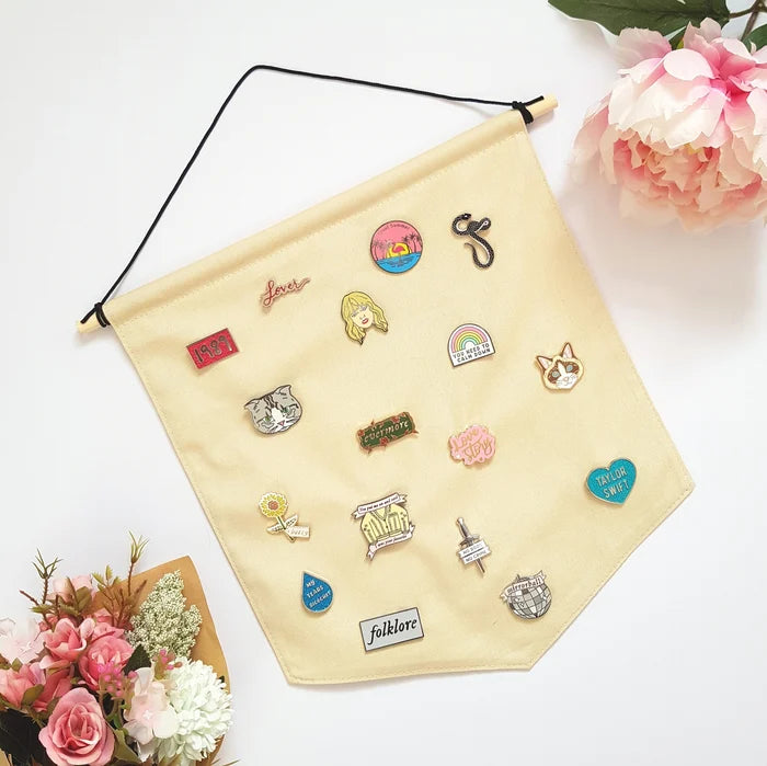 Enamel Pin Display Banner