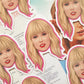 Taylor Lover Face Sticker