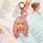 Taylor Face Acrylic Keychain