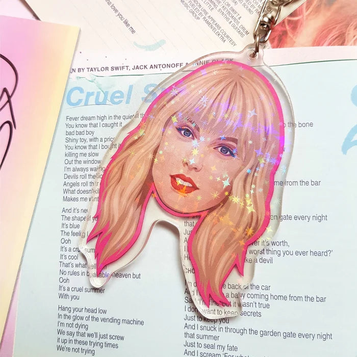 Taylor Face Acrylic Keychain
