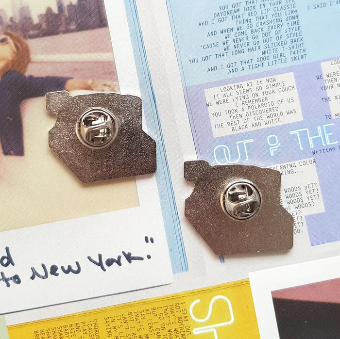 1989 Polaroid Camera Enamel Pins