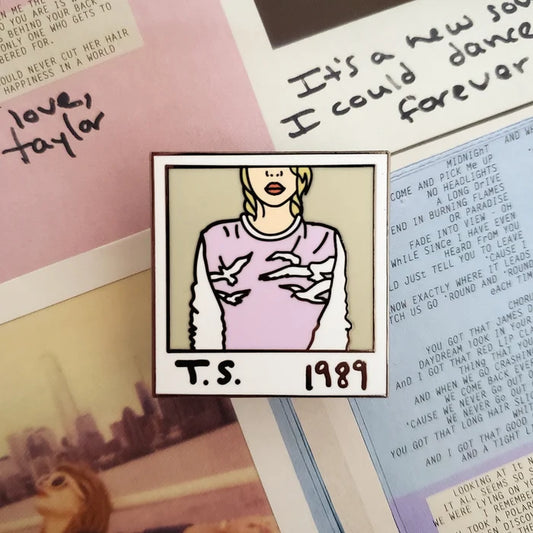 1989 Album Cover Enamel Pin