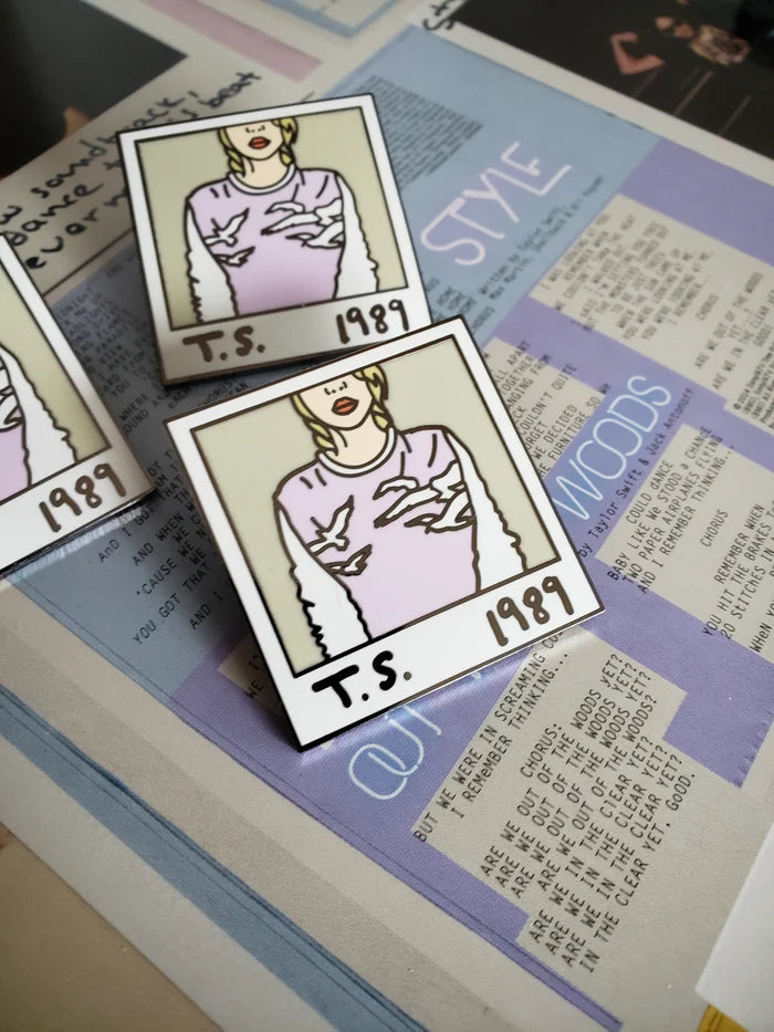 1989 Album Cover Enamel Pin