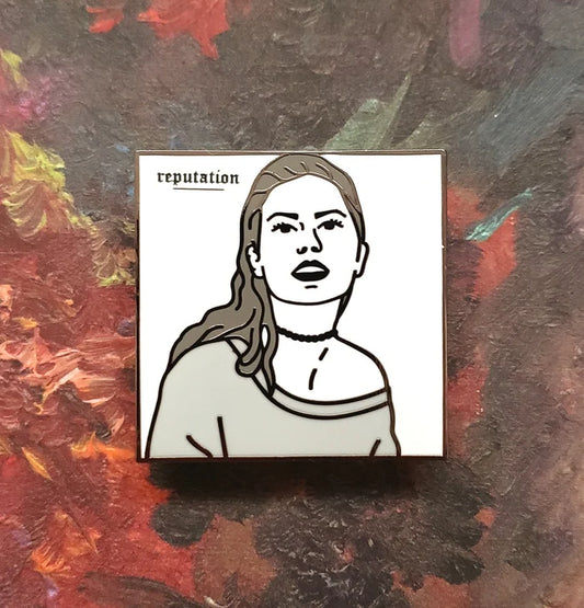 Rep Album Cover Enamel Pin