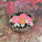 KOMH Floral Enamel Pin