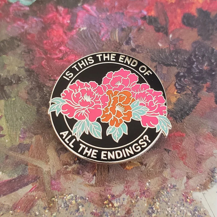KOMH Floral Enamel Pin
