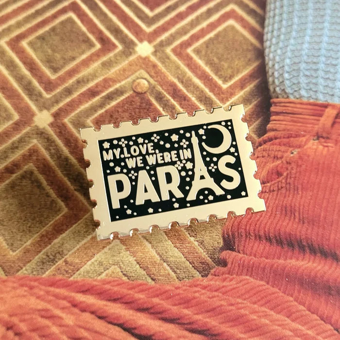 Paris Enamel Pin