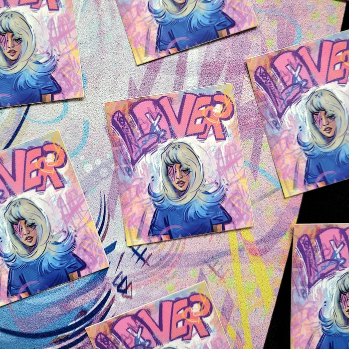 Lover Cover Sticker