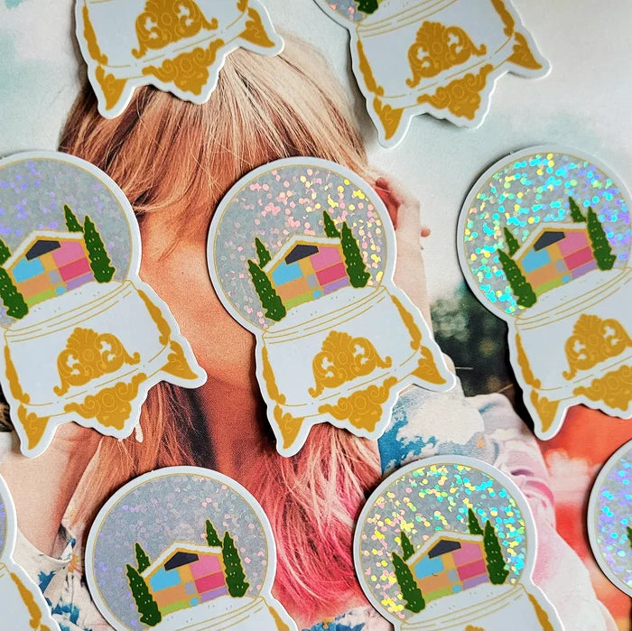 Lover Snowglobe Enamel Pin/Sticker