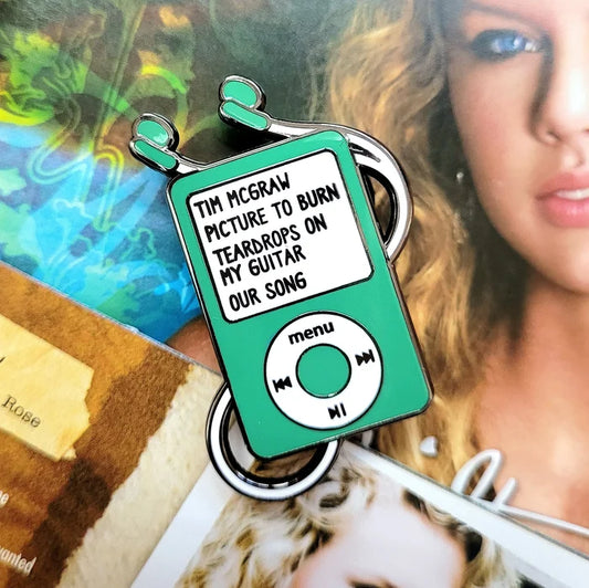 Debut Ipod Enamel Pin