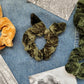 Gold/Khaki Scrunchies