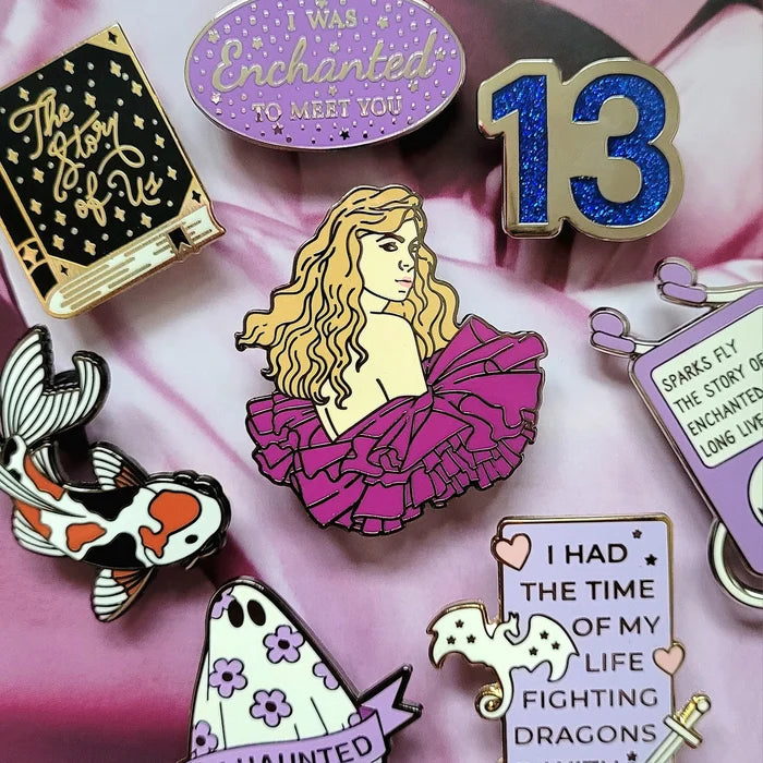 Speak Now Dress Enamel Pin