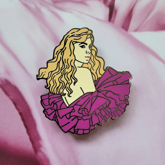 Speak Now Dress Enamel Pin