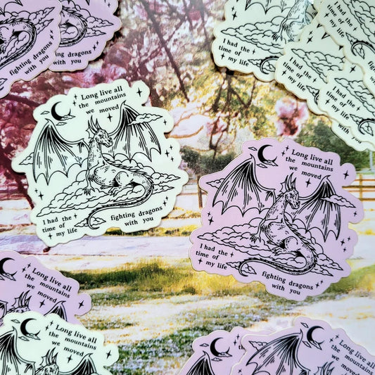Long Live Dragon Stickers