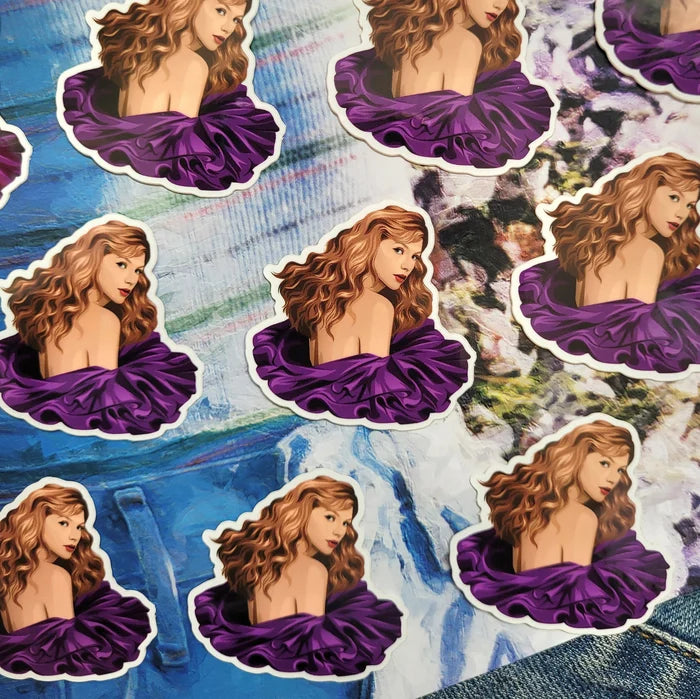 Speak Now Dress Acrylic Keychain/Sticker