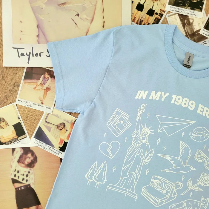 In My 1989 Era T-Shirt (light blue)