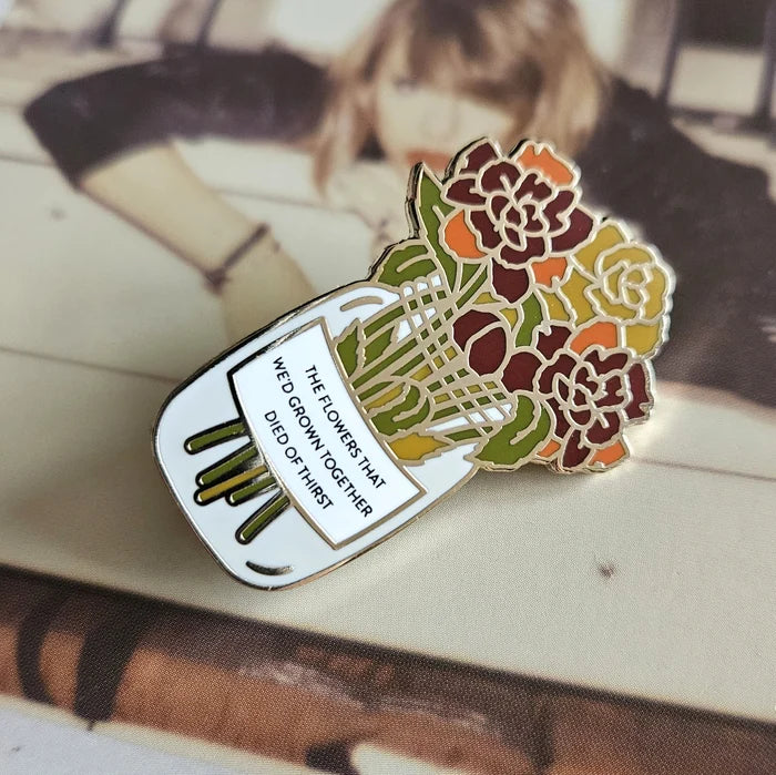 Clean Enamel Pin