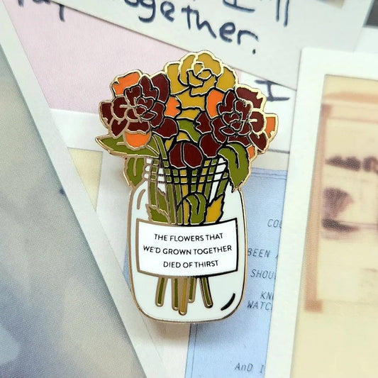 Clean Enamel Pin