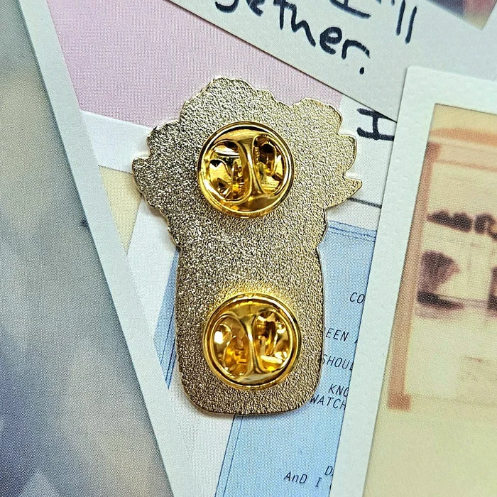 Clean Enamel Pin