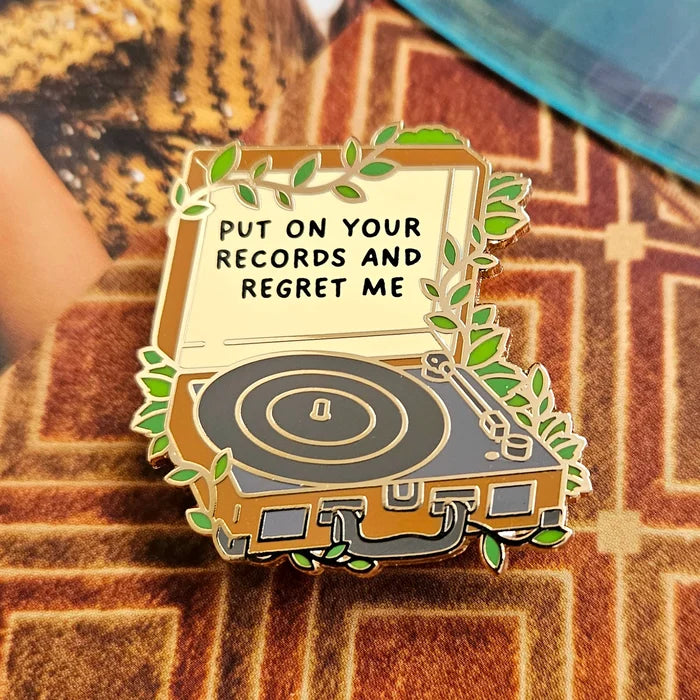 High Infidelity Enamel Pin