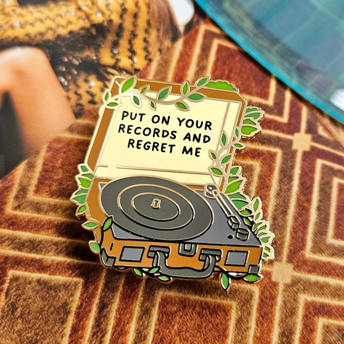 High Infidelity Enamel Pin