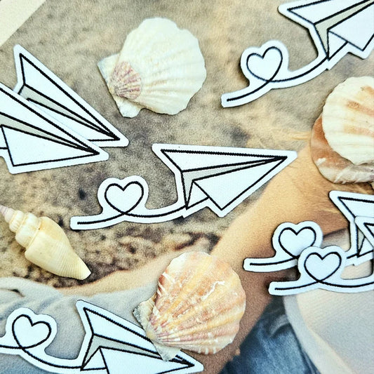 Paper Airplane Patch