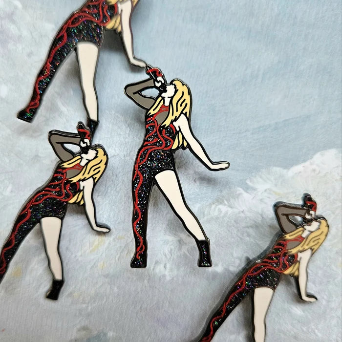 Rep Outfit Enamel Pin (red)