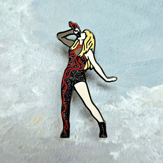 Rep Outfit Enamel Pin (red)