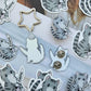 Karma Cat Acrylic Pin/Keychain/Sticker