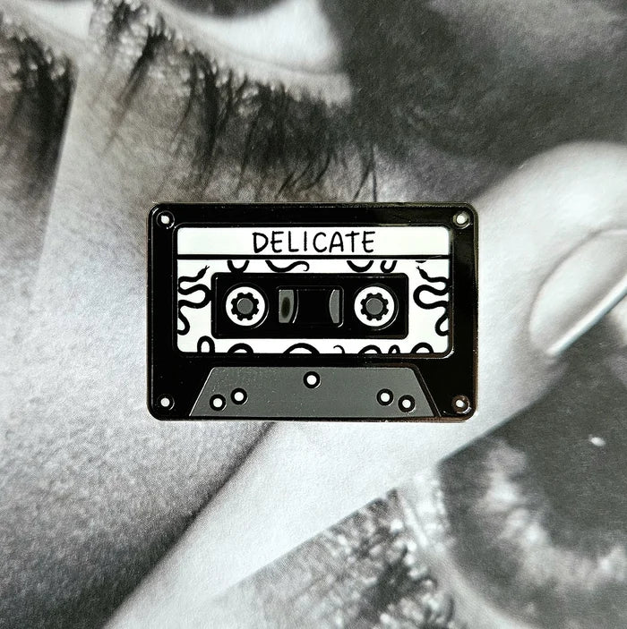 Delicate Cassette Enamel Pin
