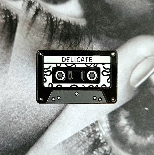 Delicate Cassette Enamel Pin