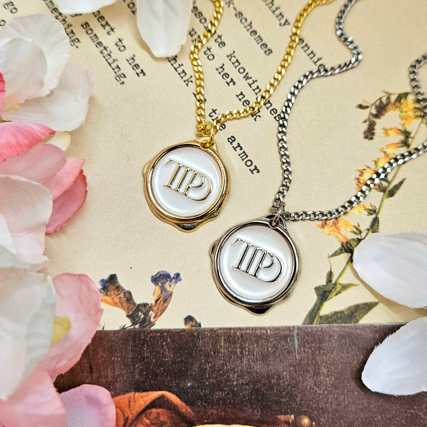 TTPD Poets Wax Seal Necklaces