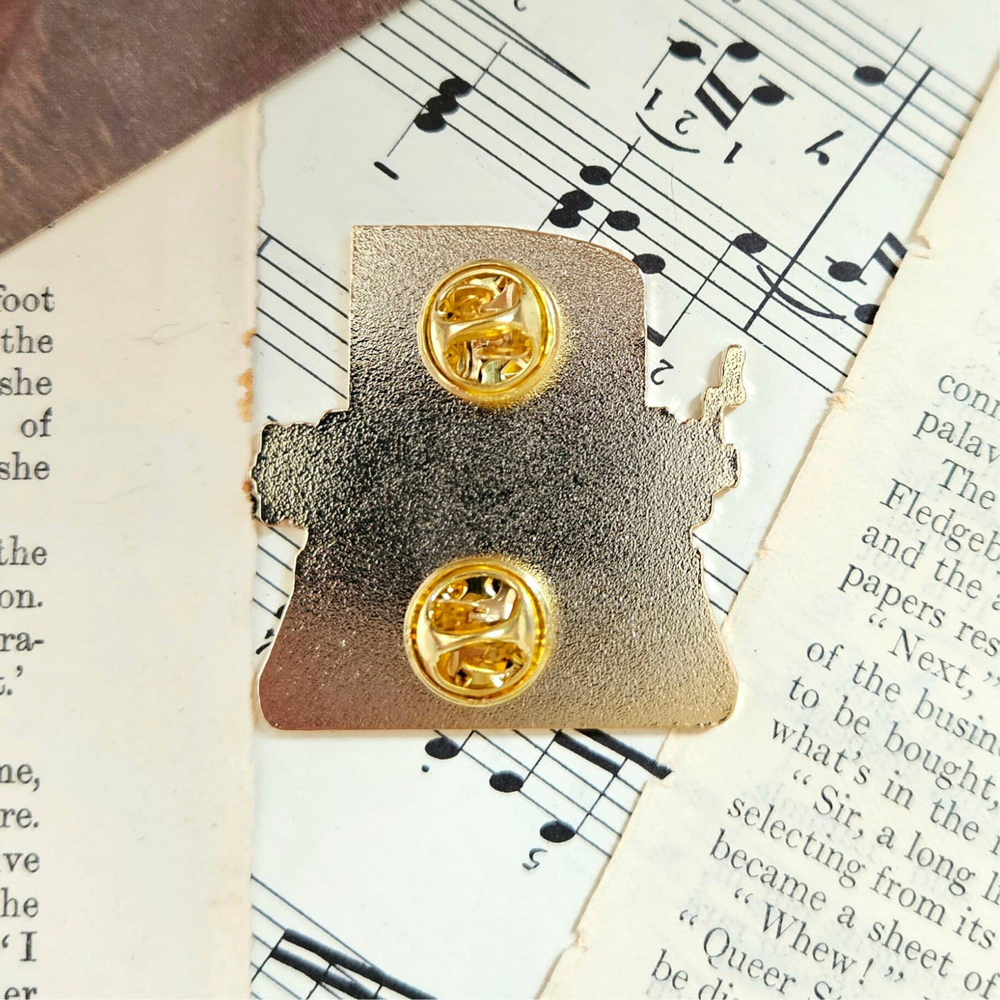 TTPD Typewriter Enamel Pin