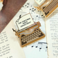 TTPD Typewriter Enamel Pin