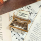 TTPD Typewriter Enamel Pin