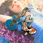 Blue Koi Fish Guitar Enamel Pin