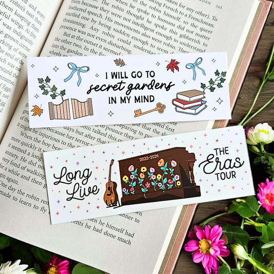 Secret Gardens + Long Live Bookmarks