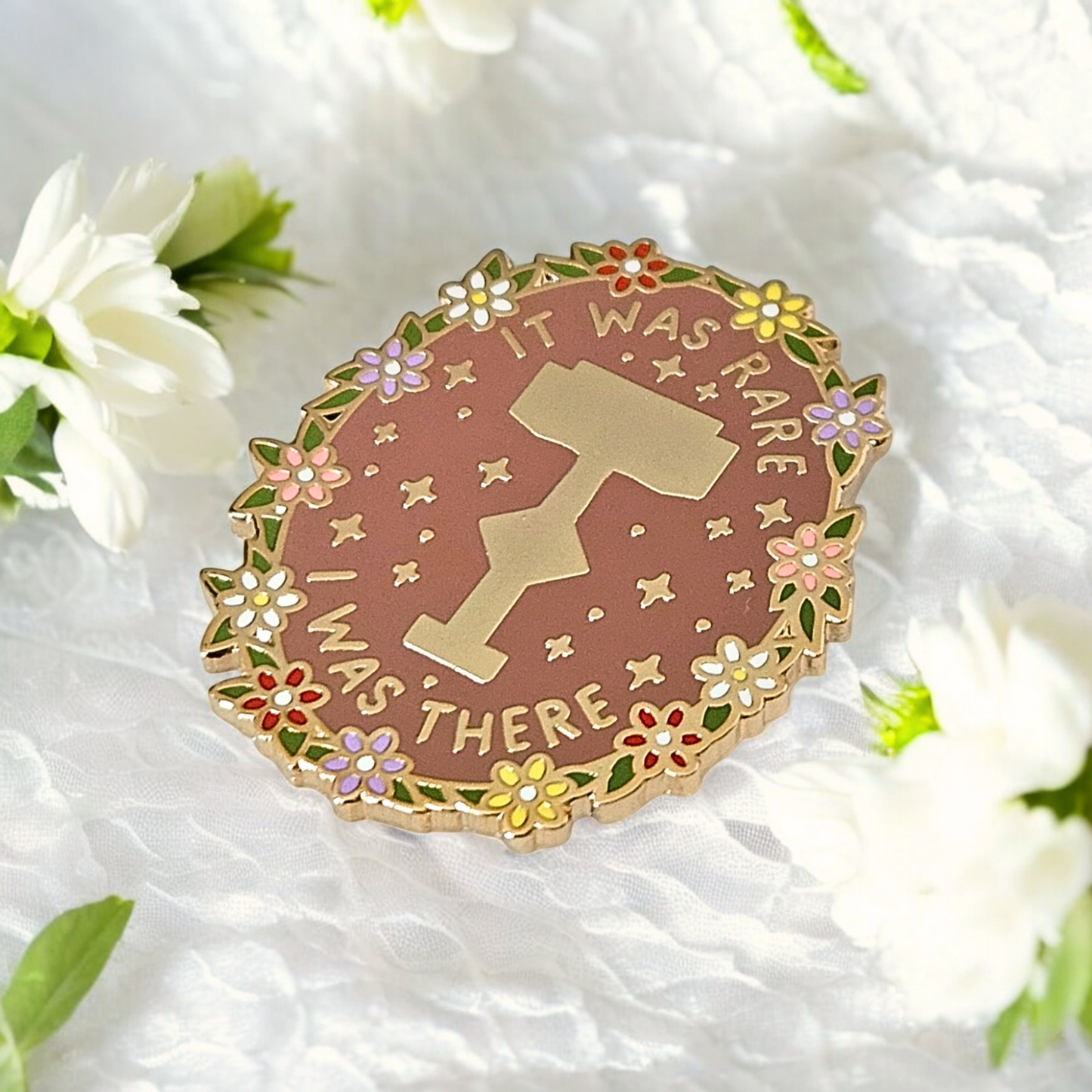 It Was Rare, I Was There Enamel Pin